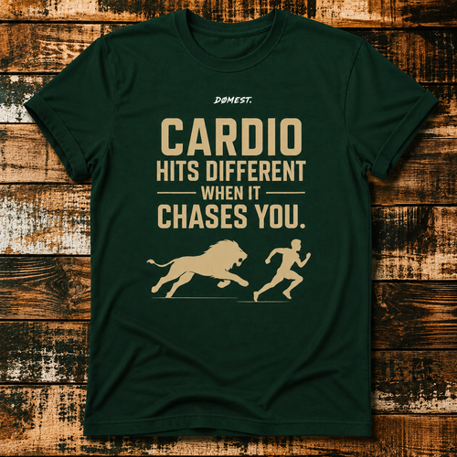Cardio Hits Different - T-Shirt