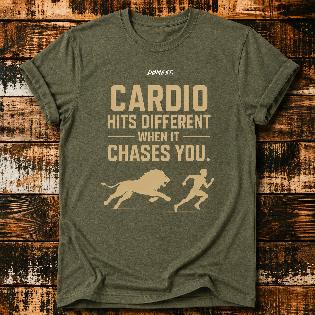 Cardio Hits Different - T-Shirt