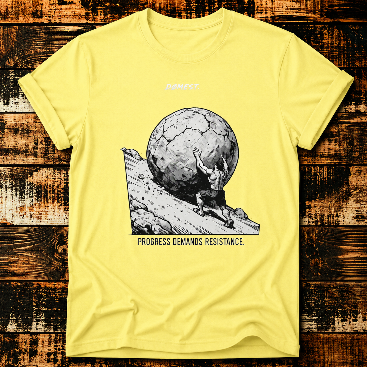 Progress Demands Resistance - T-Shirt