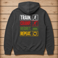 Train. Cramp. Regreat. Repeat - Hoodie