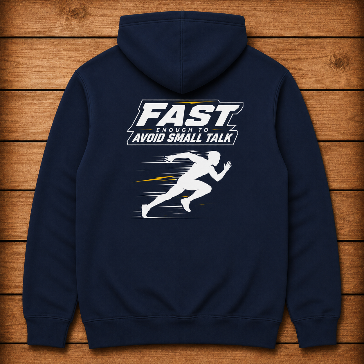 Fast Enough To Avoid Small Talk - Hoodie