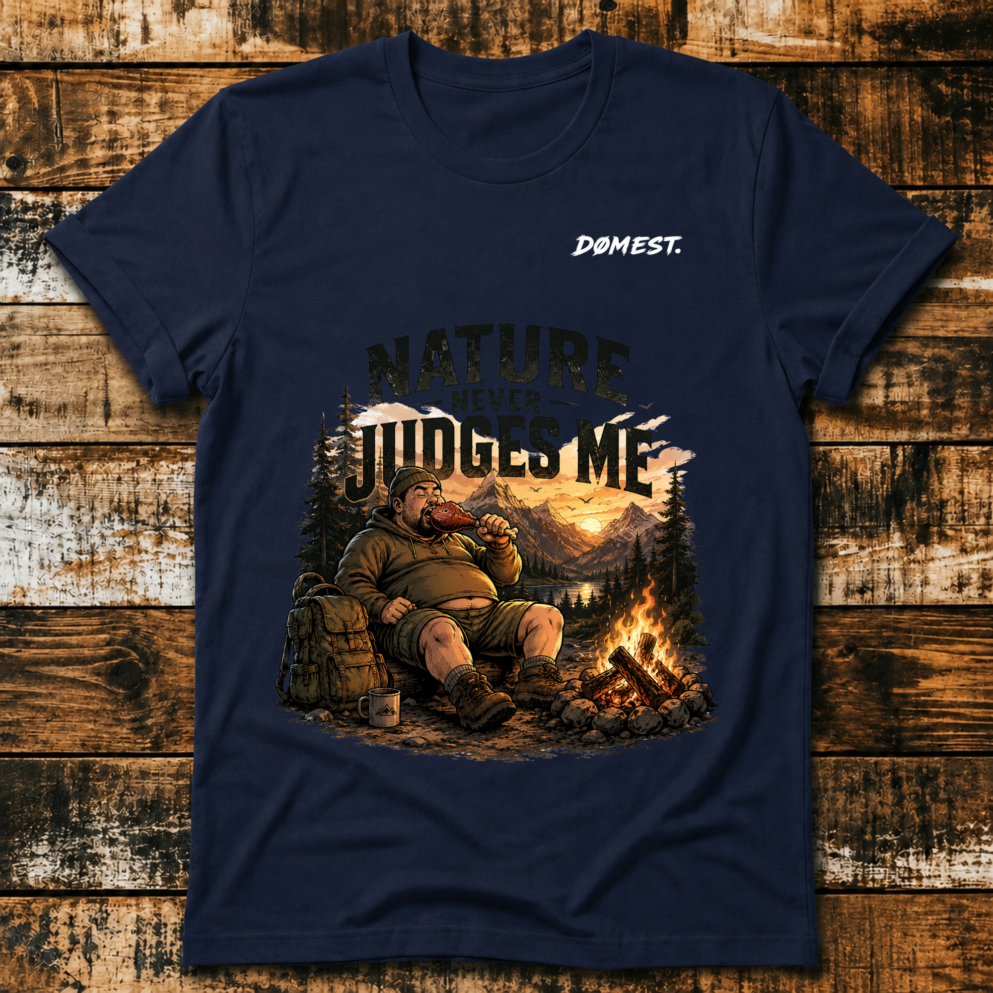 Nature Never Judges Me - T-Shirt