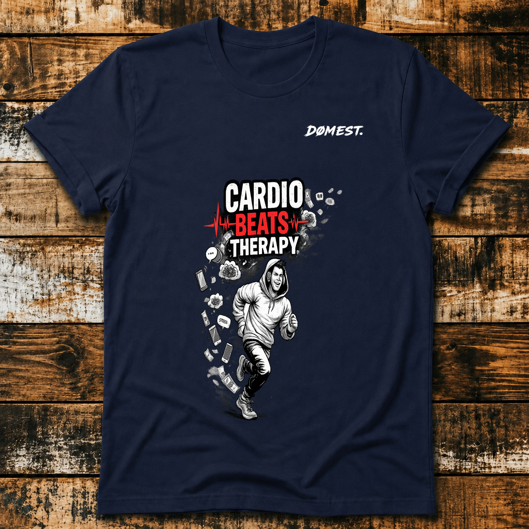 Cardio Beats Therapy T-Shirt