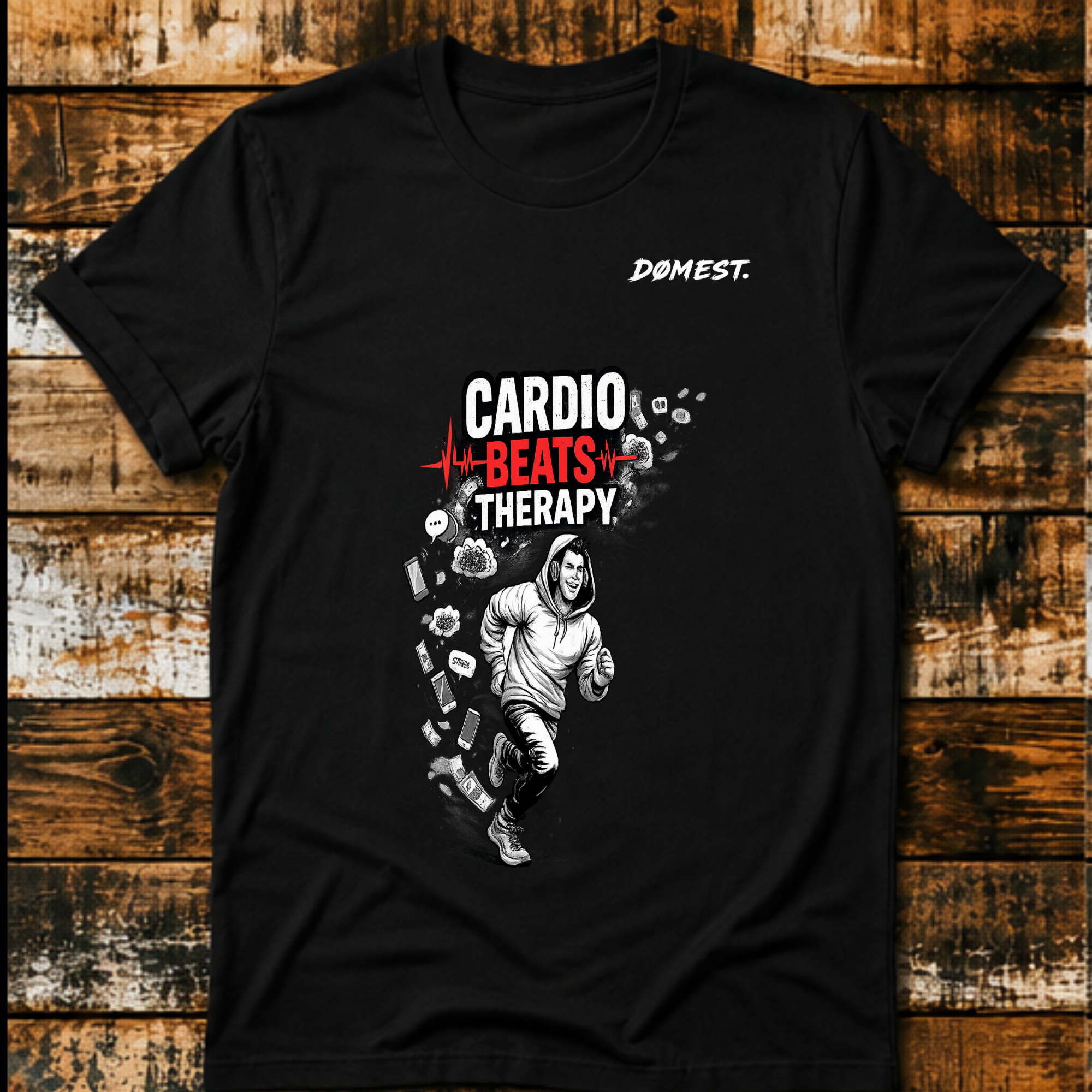 Cardio Beats Therapy T-Shirt