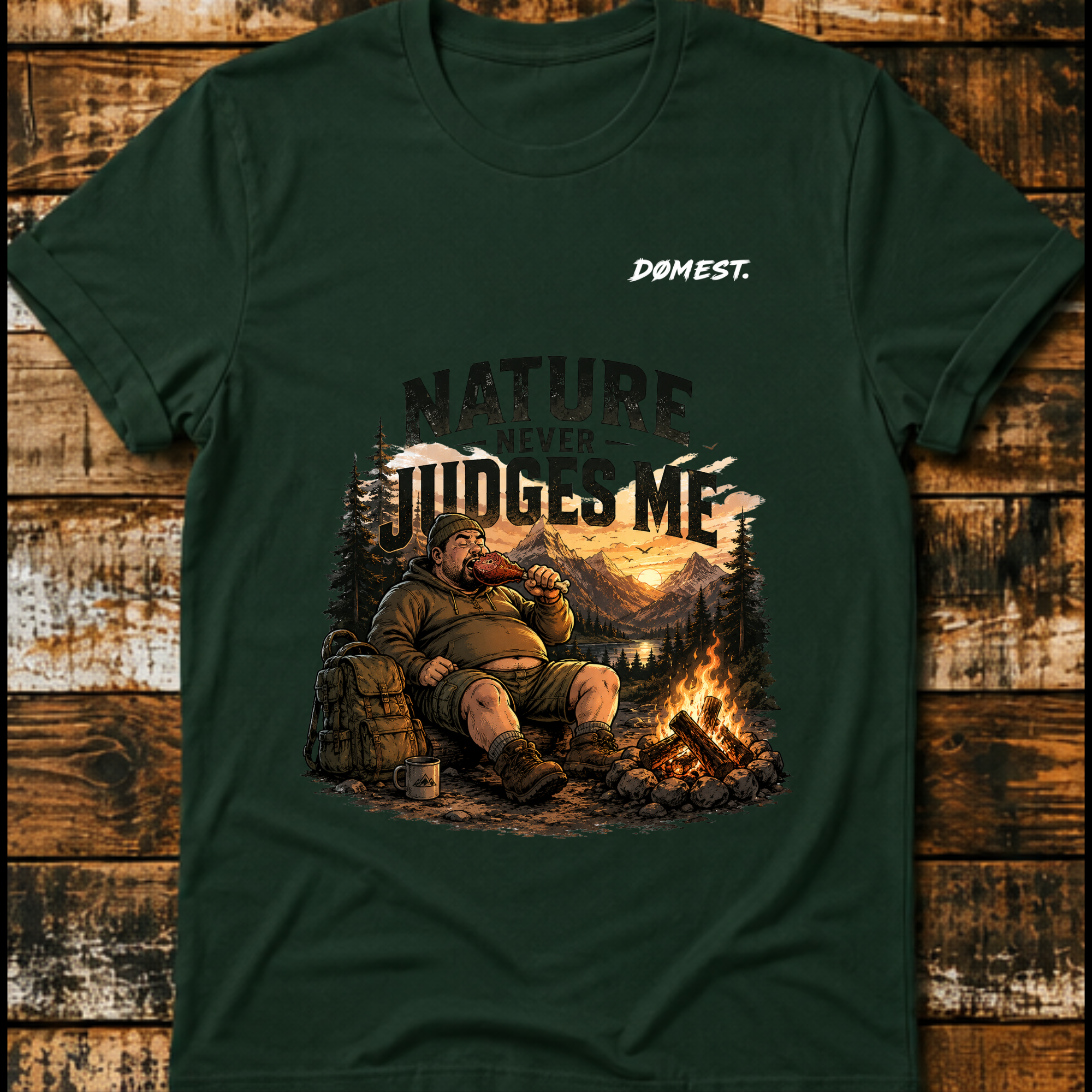 Nature Never Judges Me - T-Shirt