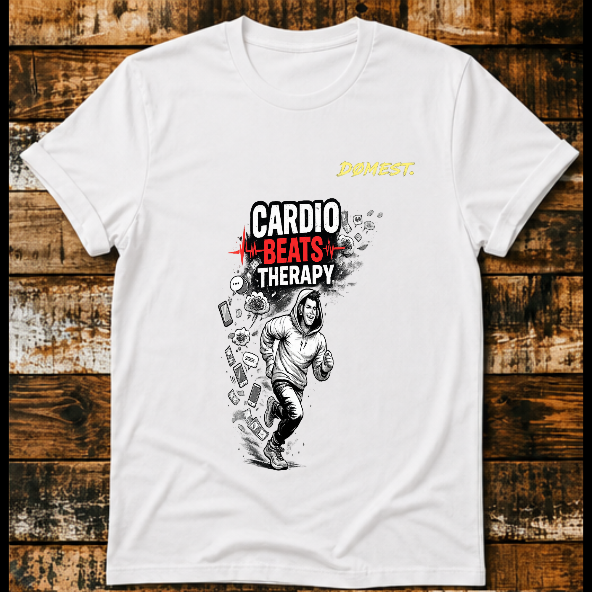 Cardio Beats Therapy T-Shirt